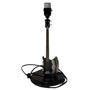 2008 RARE KISS BASS GUITAR AXE COLLECTIBLE TABLE LAMP GENE SIMMONS PSYCHO CIRCUS